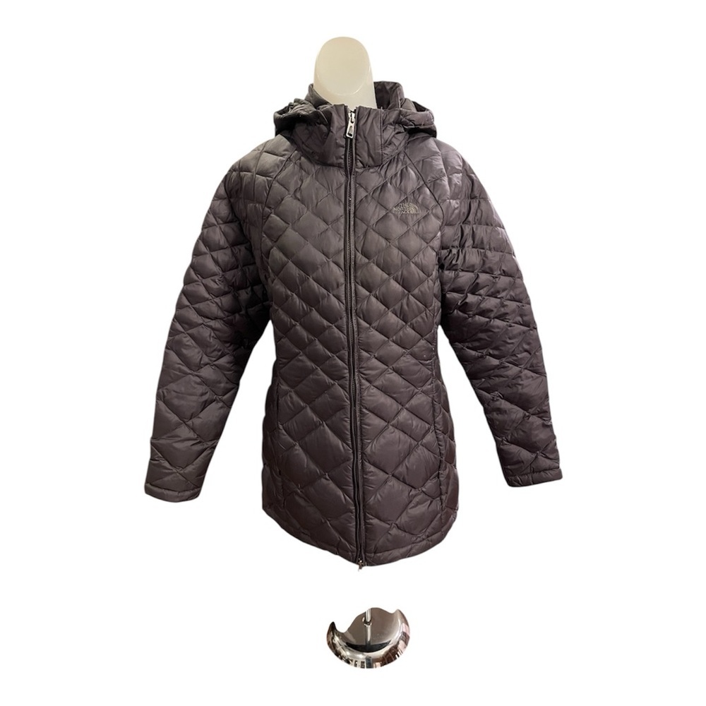 The North Face Transit Quilted Gray Jacket with 550 Goose Down size M